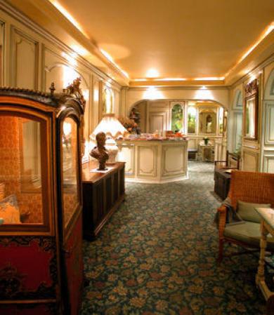 Отель Au Manoir Saint Germain Париж Интерьер фото